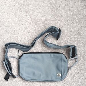 lululemon athletica Gray Crossbody Belt Bag